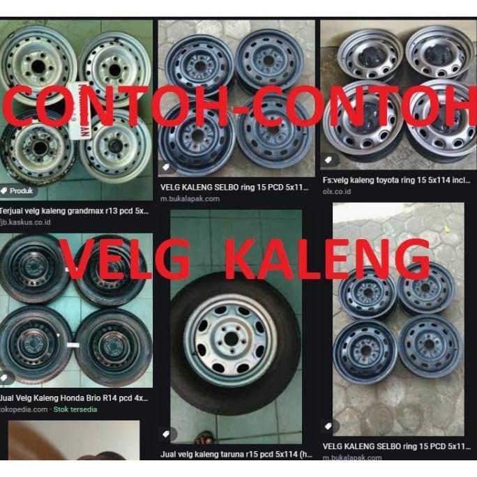 KVSH14 - Tutup Dop Roda Tutup Velg Mobil Cover Dop VELG Mobil Ring 14