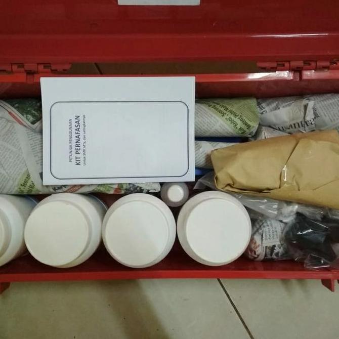 Kit Pernapasan/Kit Respirasi/Alat Peraga Biologi Kit Pernafasan 15Maca