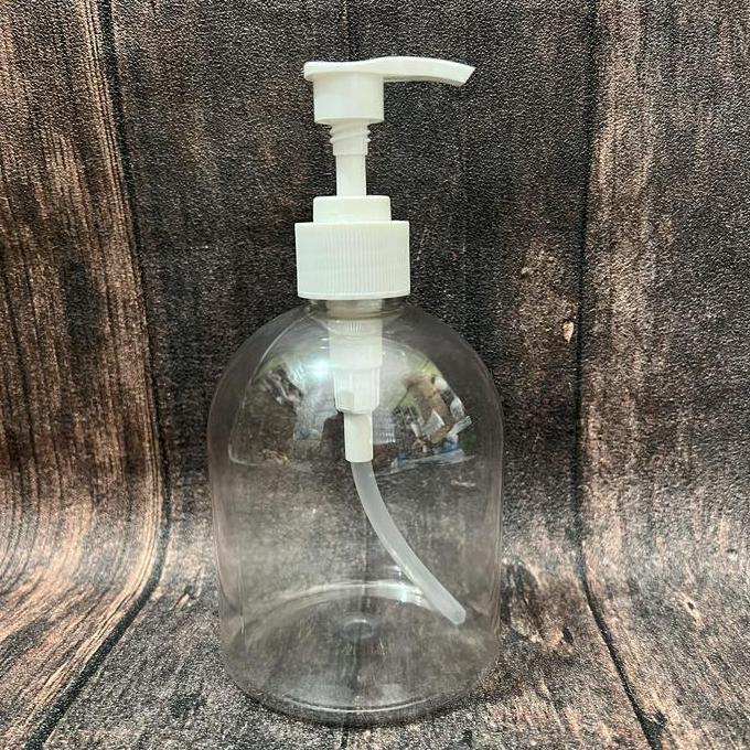 Botol Pump 500ml Bening