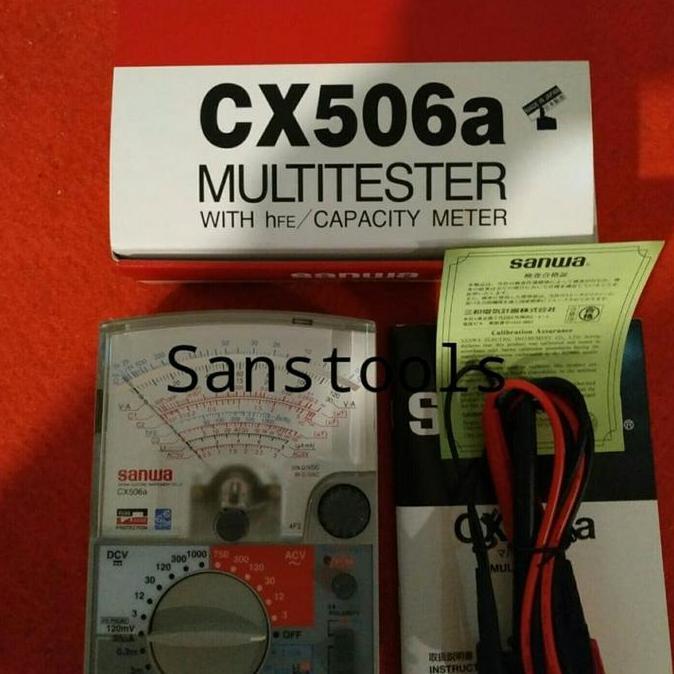 TERMURAH - sanwa cx506a analog multimeter / multitester manual ASLI