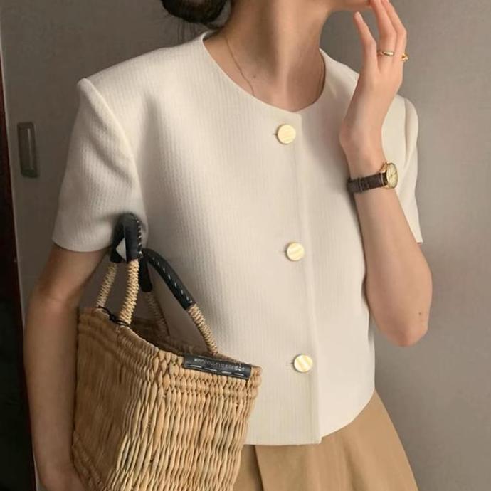 Kemeja Blouse Wanita Daily Wear Women Basic Mx144