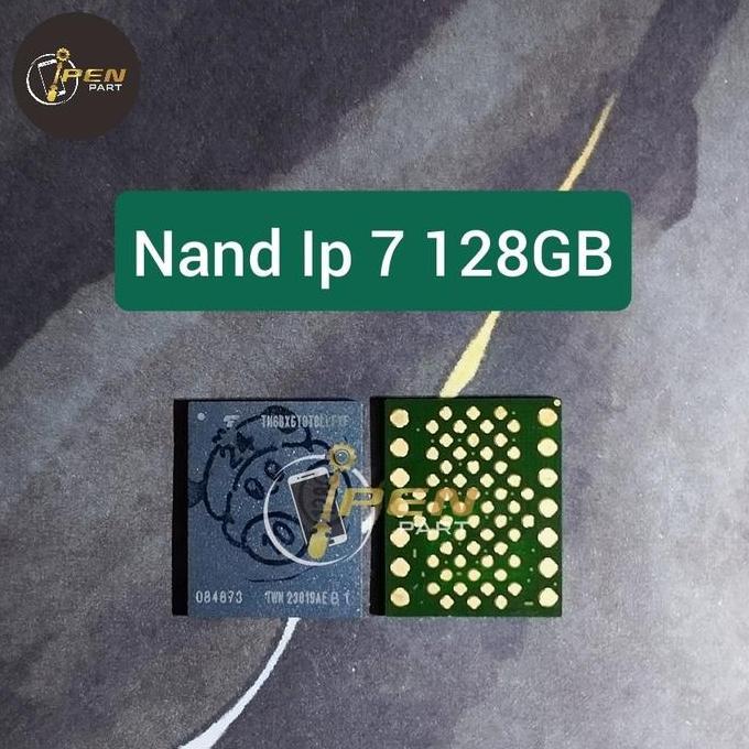 DE140 >> IC Nand Iphone 7 128GB New Baru Tested