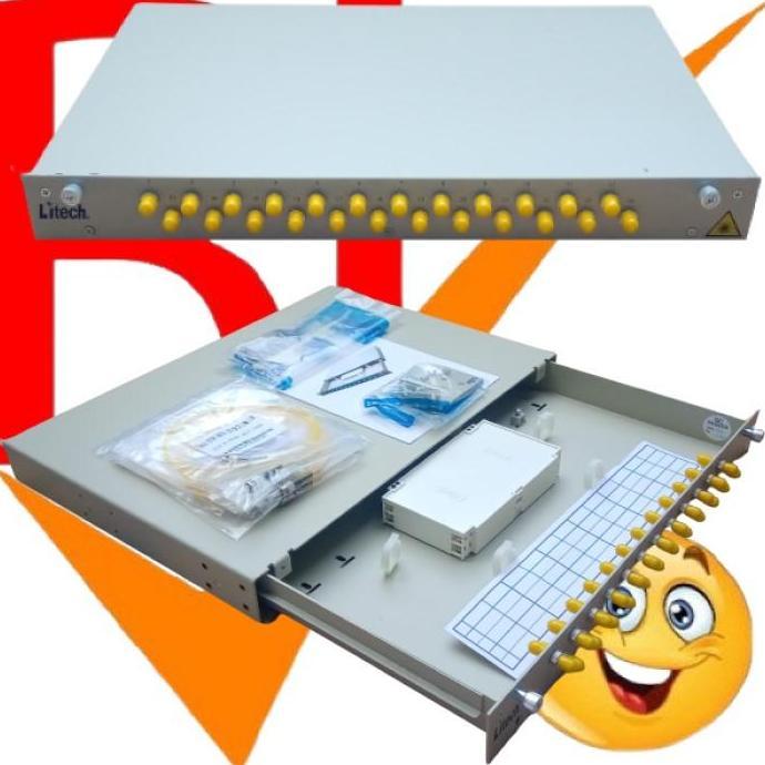 ODF 24 core OTB 24c FC ST APC UPC MM Pigtail Optical Termination Box