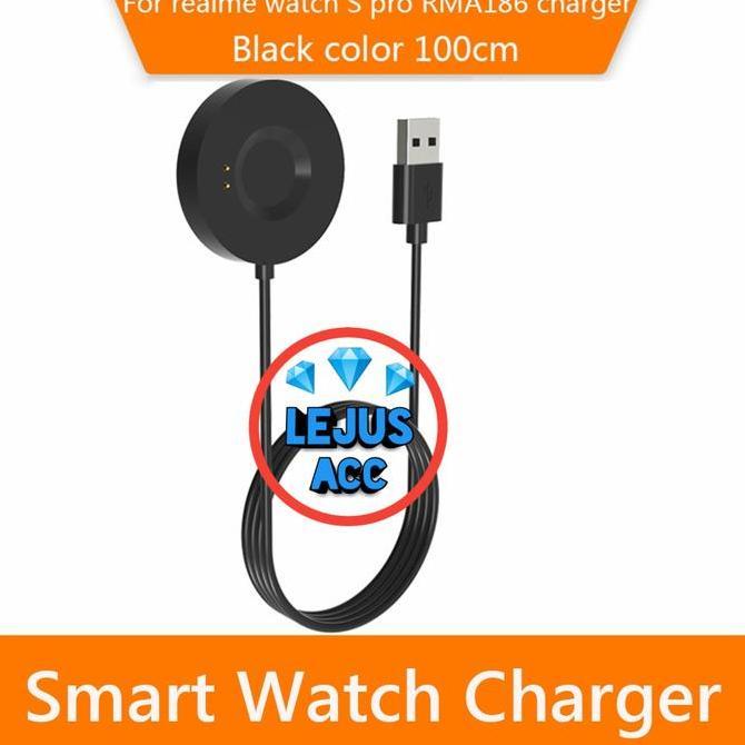 DR222>> Wireless Dock Charger Jam Smart Watch Realme Watch S Pro RMA186