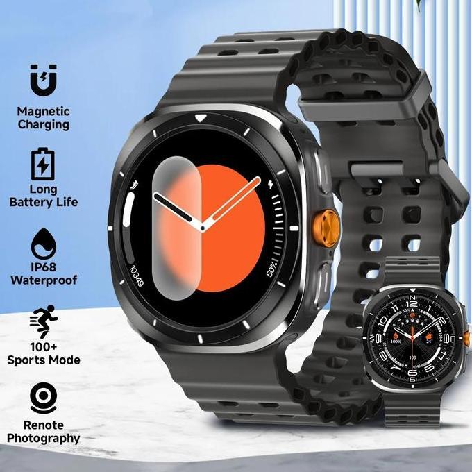 DE16 - Watch S7Ultra SmartWatch Jam Tangan Wanita Jam Tangan Pria Bluetooth Waterproof Watch Fitness
