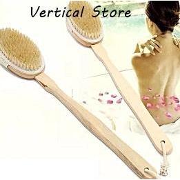 Sikat Badan Mandi Kayu Panjang