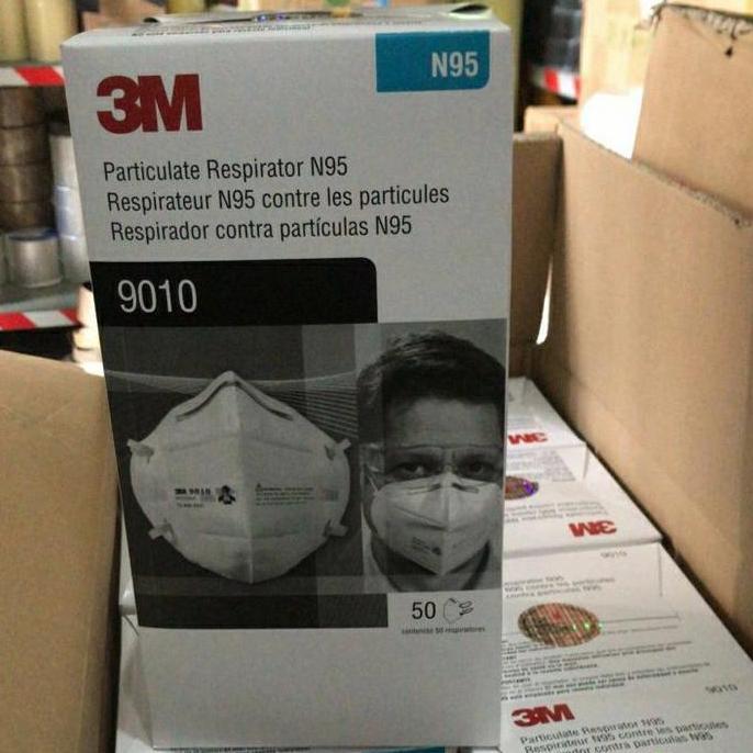 3M N95 Masker 9010 Particulate Respirator Original Usa