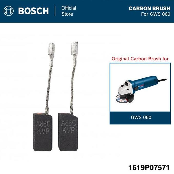 BOSCH Carbon Brush GWS 060 / Sikat Karbon GWS 060 - 1619P07571