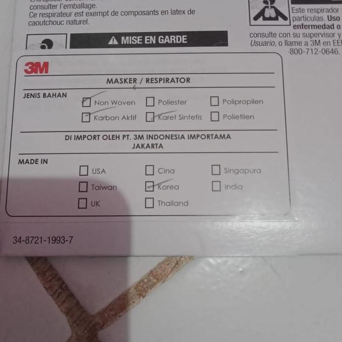 Masker 8247 R95 Original