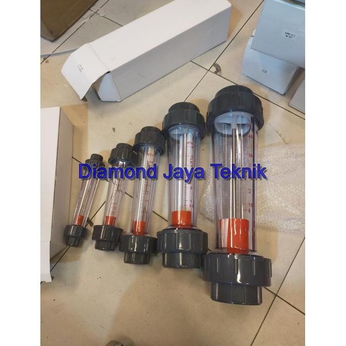 Flow Meter Rotameter 10 Sd 100 Liter Per Jam Lpm /  Rotameter 1/2" Inch / Rotameter Lzs15 Plastic Tu