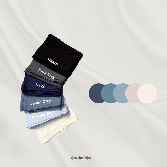 Urcloo Hijab  - Falisha Rayon Pashmina [PREORDER] 160cm x 55cm Kerudung TA