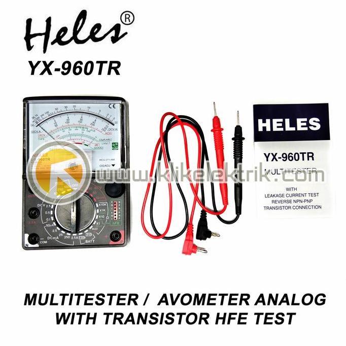Multimeter Heles Yx-960Tr Multimeter Analog Avometer Heles Yx 960 Tr