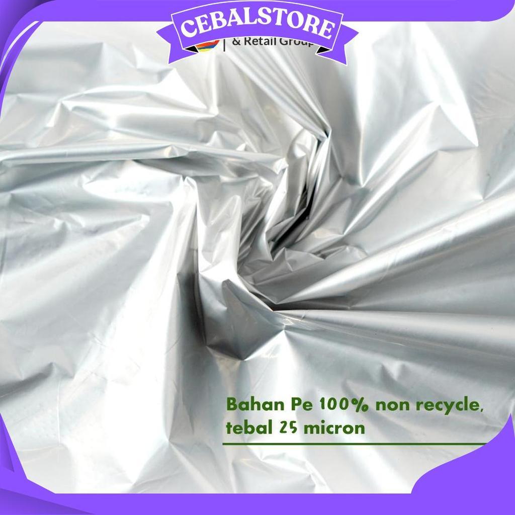 Plastik Mulsa Perak 1 Roll 8 Kg Mulsa Grenjeng Lebar 90 Cm Gratis Ongkir