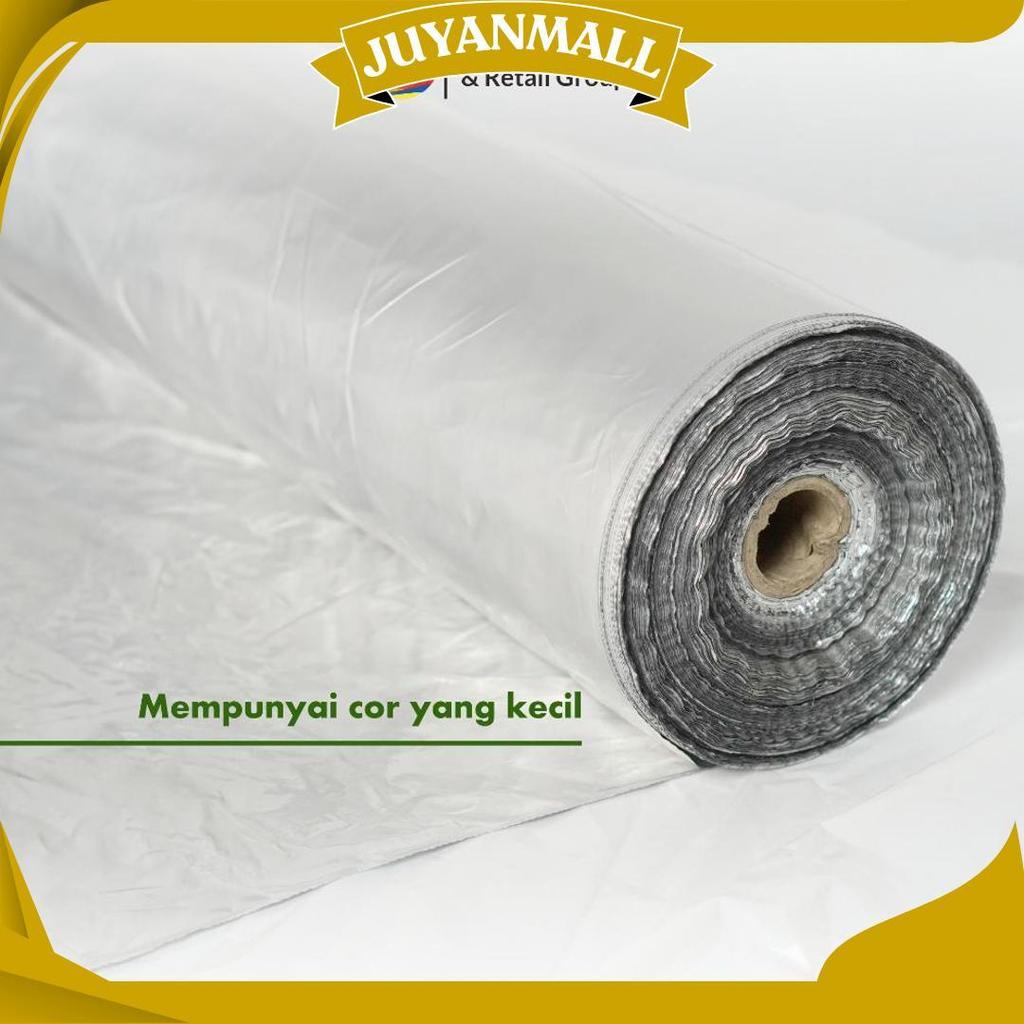 Plastik Mulsa Perak 1 Roll 8 Kg Mulsa Grenjeng Lebar 90 Cm Sale