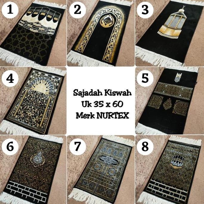 DI16 - Sajadah anak junior Sajadah travel Sajadah mini kiswah grosir