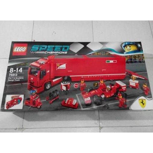 SALE Lego Speed Champion #75913 F14 T & Scuderia Ferrari Truck. New