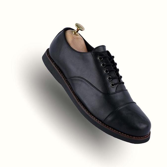 OXFORD BLACK| MONDAY | Sepatu Pantofel Pria