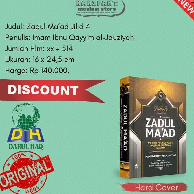 Zadul Maad / Zadul Ma Ad / Zadul Ma'ad Darul Haq Jilid 4 Original