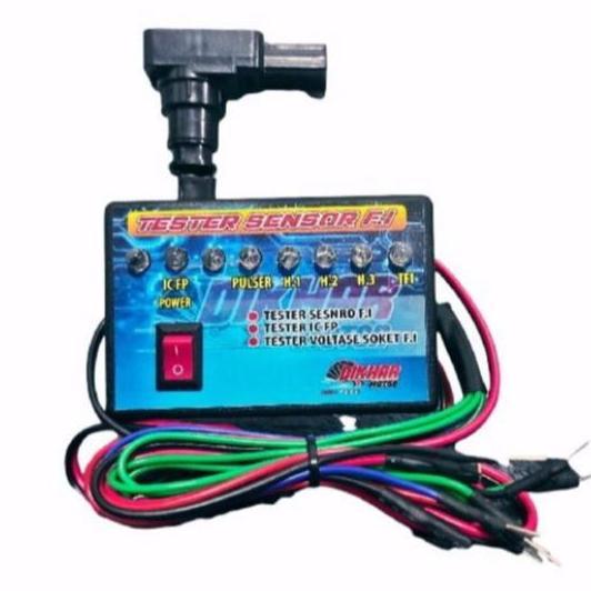 LIBARDIRT Tester Sensor FI & CKP Honda Yamaha dengan IC Pulpum dan Sokket Injektor - Coklat, Motor