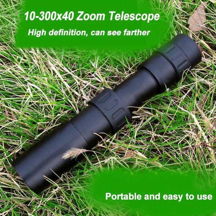 VEGAPUNK Nikula Monocular Telescope Teropong Teleskop Handphone 10-300x40 Zoom