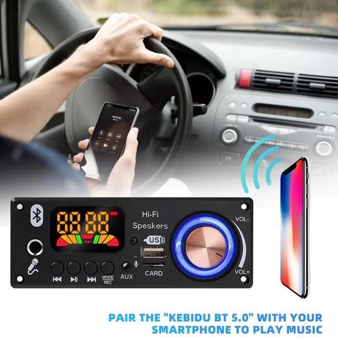 FANA Decoder Board Modul Bluetooth MP3 Remote Control Ampli Kit Cable JQ-D161BT V1 HIFI input USB Mi