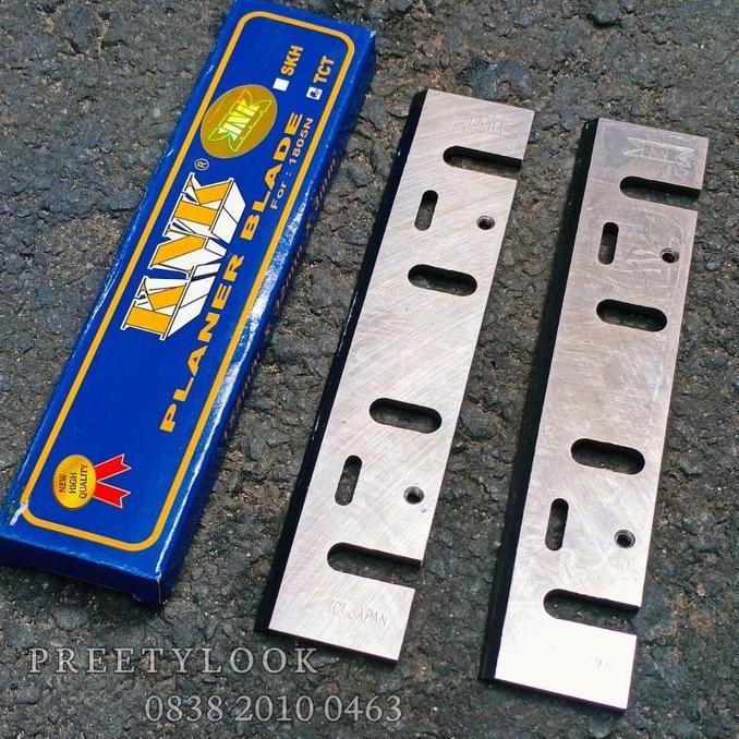 BROOK Pisau Planer TCT 6" Mata Ketam Tangan 155 x 32 x 3 Mm Pisau Serut Kayu