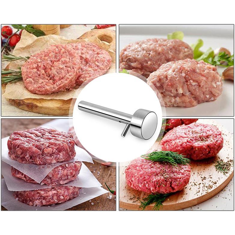 Cetakan Bakso Bulat Kecil Stainless Steel Alat Cetak Bakso Manual Multifungsi Alat Pencetak Bakso Bu