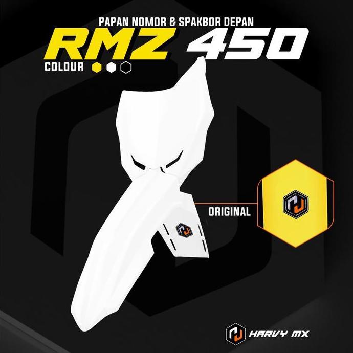 Harvymx Spakbor Depan Papan Nomor Suzuki Rmz 450 Kualitas Terbaik Harga Termurah