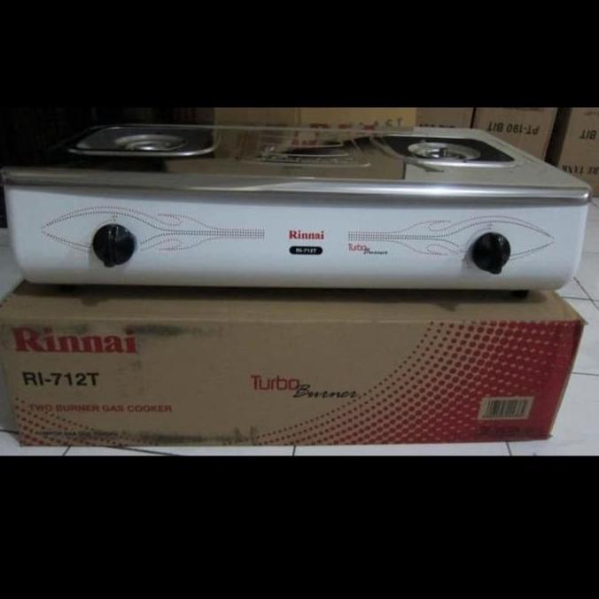 RINNAI Kompor Gas 2 Tungku RI712T Kompor Gas RINNAI RI712T