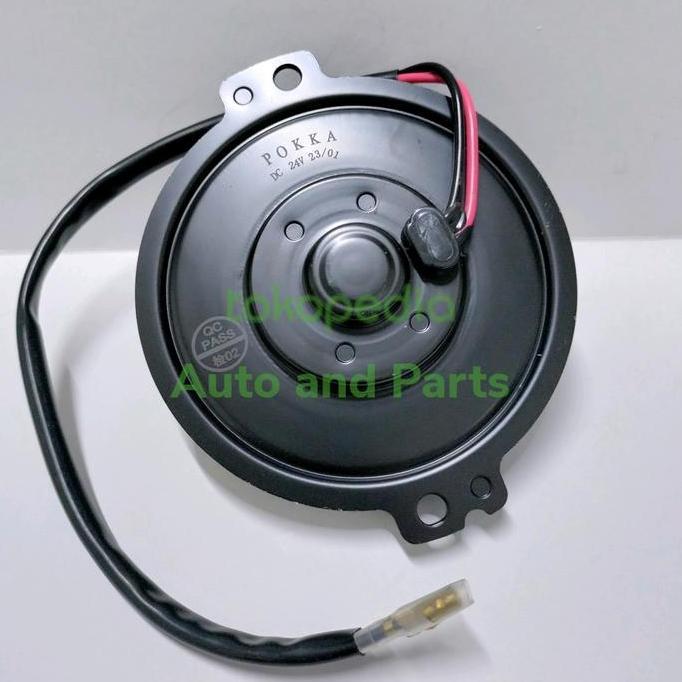 MOTOR FAN UNIVERSAL 24 VOLT MOTOR EXTRA FAN AC MOBIL 24V KAKI DUA ORIGINAL DAN TERPERCAYA