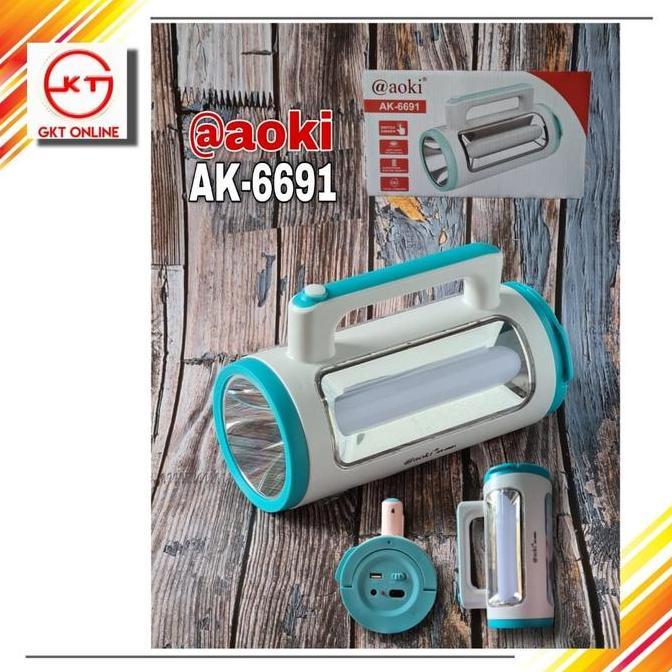 Senter Led Aoki / Senter Emgergency Led Aoki