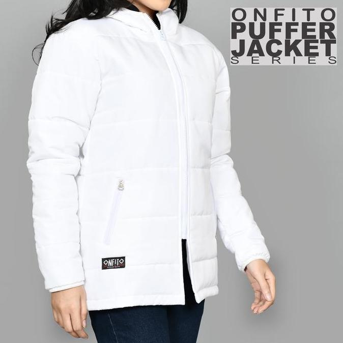 Onfito Outdoor Jacket Puffer CEWEK Jaket Busa Musim panas Musim dingin Parasut Wanita MRS