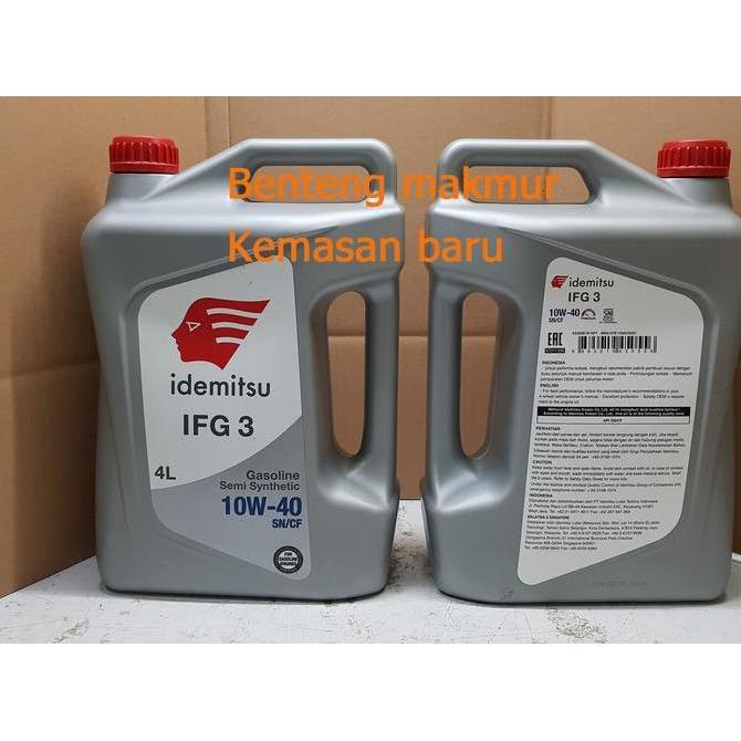 Oli Mobil Idemitsu 10W-40 4 liter