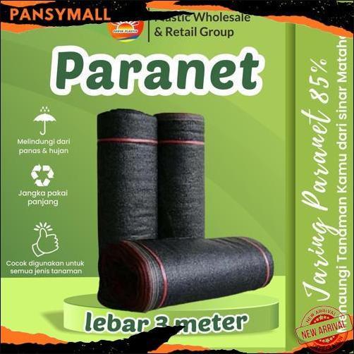 New Paranet tanaman/Jaring paranet 85% Rajut segitiga Lebar 3 Meteran Ecer