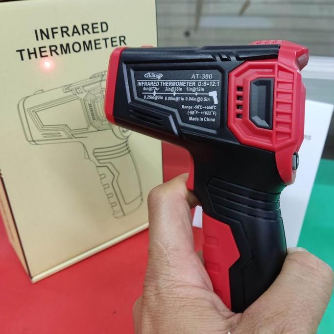 Aditeg At-380 Infrared Thermometer - Alat Ukur Suhu -30 To 550 C