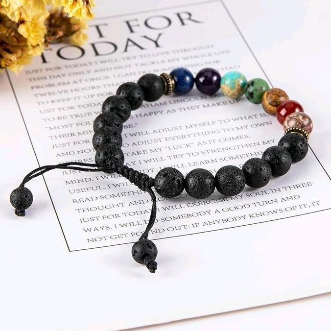 Promo Gelang Batu Tujuh Cakra ( 7 Cakra ) Cod