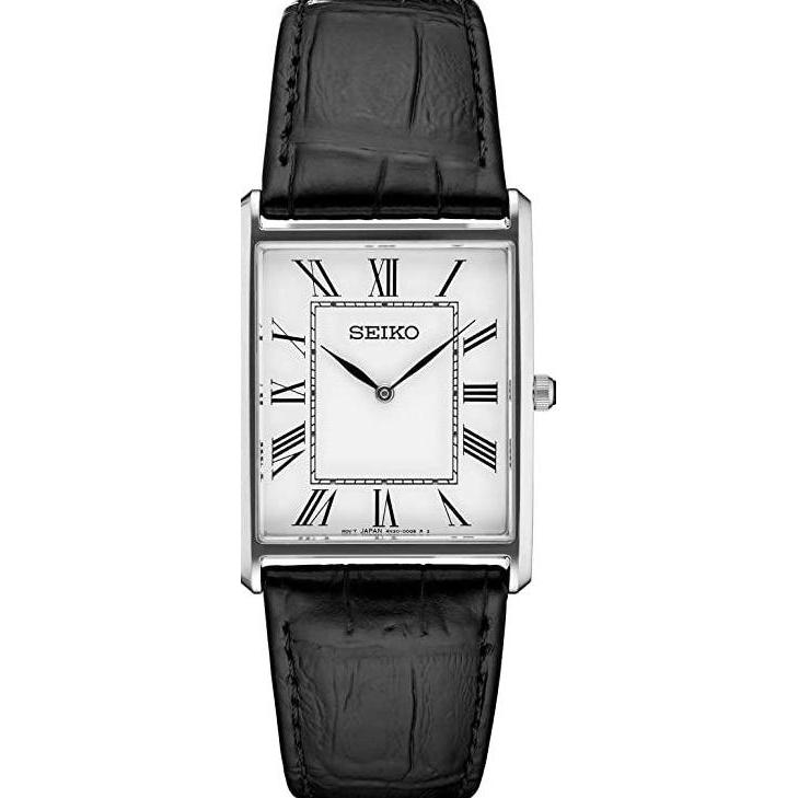 SEIKO Tank Watch SWR049 Roman Dial Quartz Chariot JDM BNIB Classic