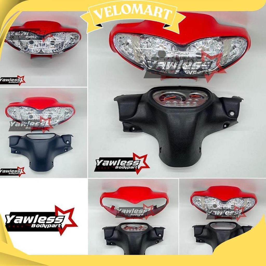 Batok Jupiter Z Lama Warna Merah / Batok Lampu Jupiter Z Lama Ori