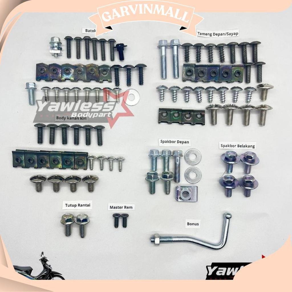 Baut Karisma Full Body / Baut Body Karisma Full Set Ori