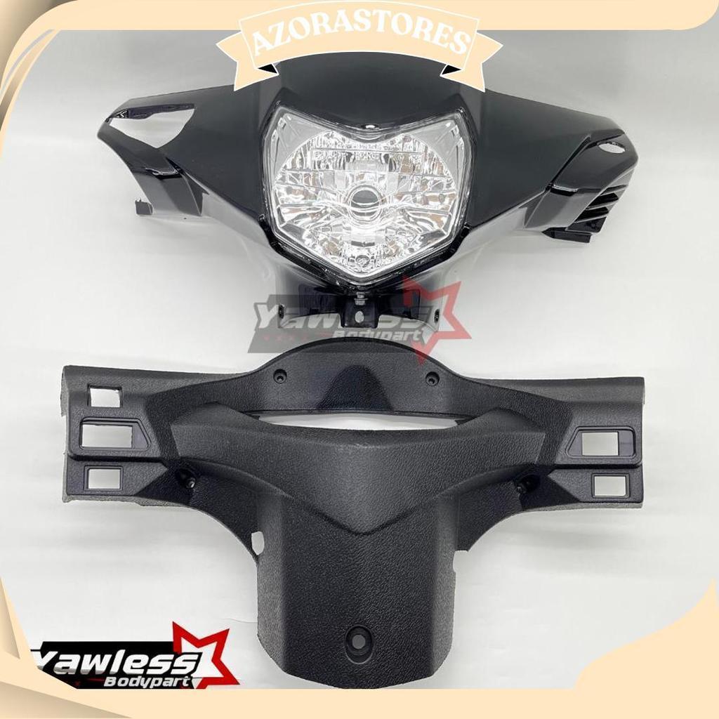 Batok Depan Belakang Revo Lama / Batok Revo 2008 / Batok Revo Honda 110 Hitam Ori