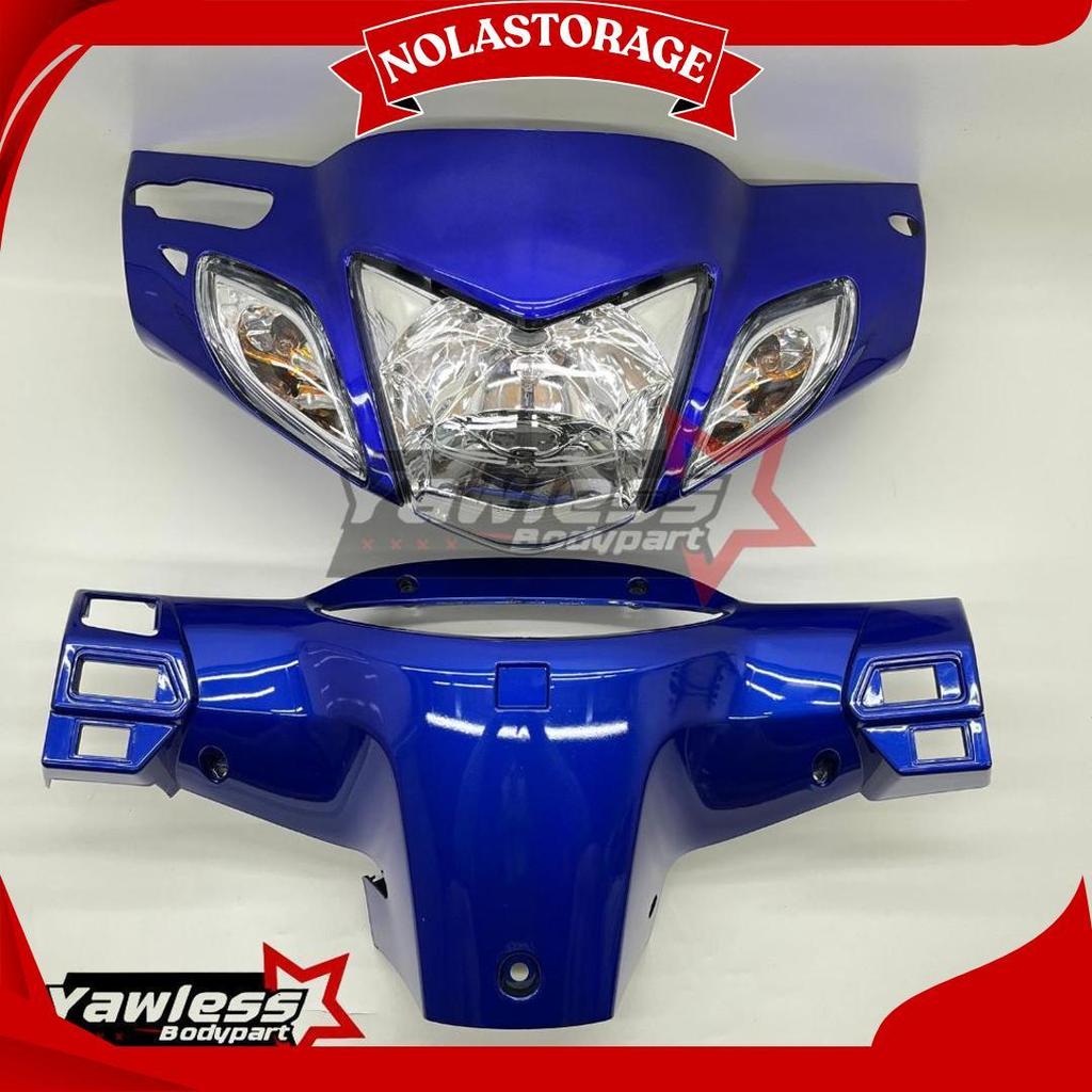 Batok Karisma 125 / Batok Kepala Karisma 125 D / Karisma 125 D Biru Hitam Ori