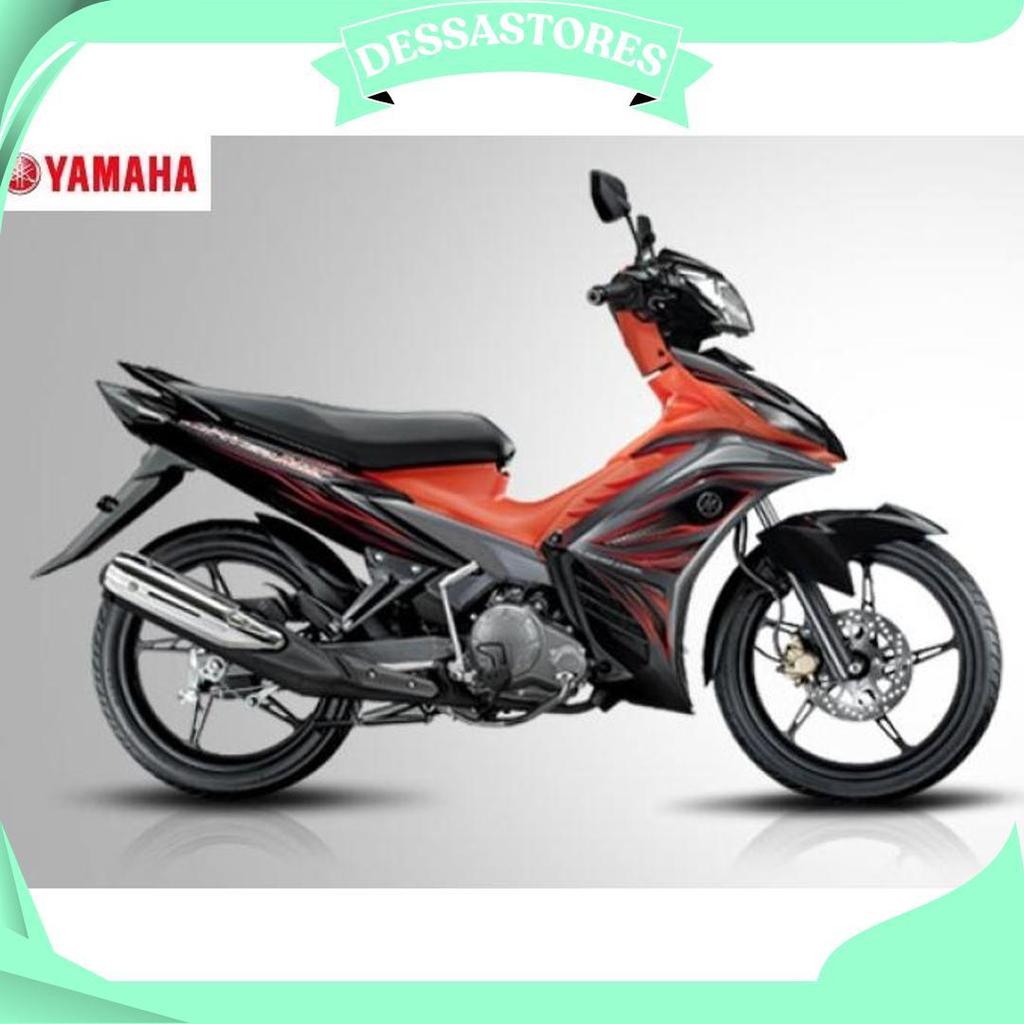 Batok Kepala Depan Belakang Set Reflektor Lampu Yamaha Jupiter Mx New 135 Hitam / Batok Jupiter Mx N