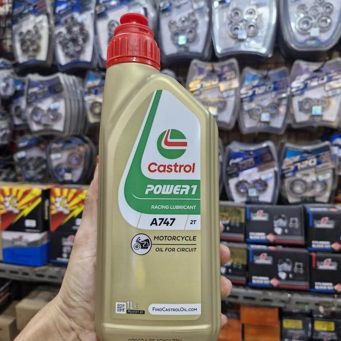 Oli castrol A747 oli samping