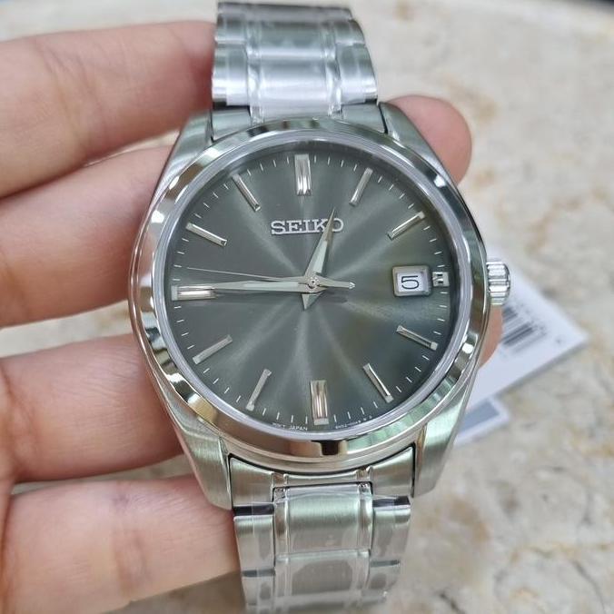 Seiko Pria SUR527P1 Quartz Sapphire Olive Green Dial