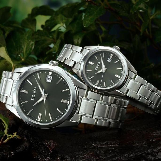 Seiko Pria SUR527P1 Quartz Sapphire Olive Green Dial