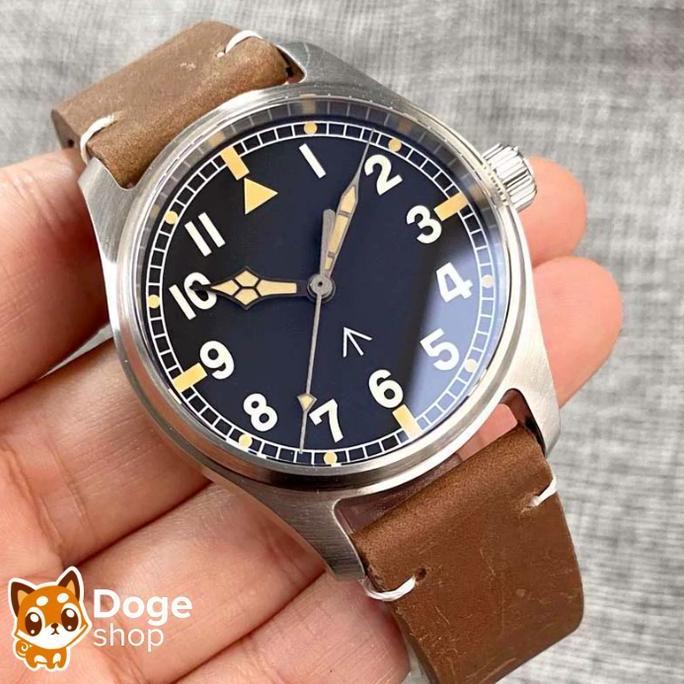 Tandorio Flieger Pilot Watch Homage NH35 Japan Movement Automatic Mark XI Homage