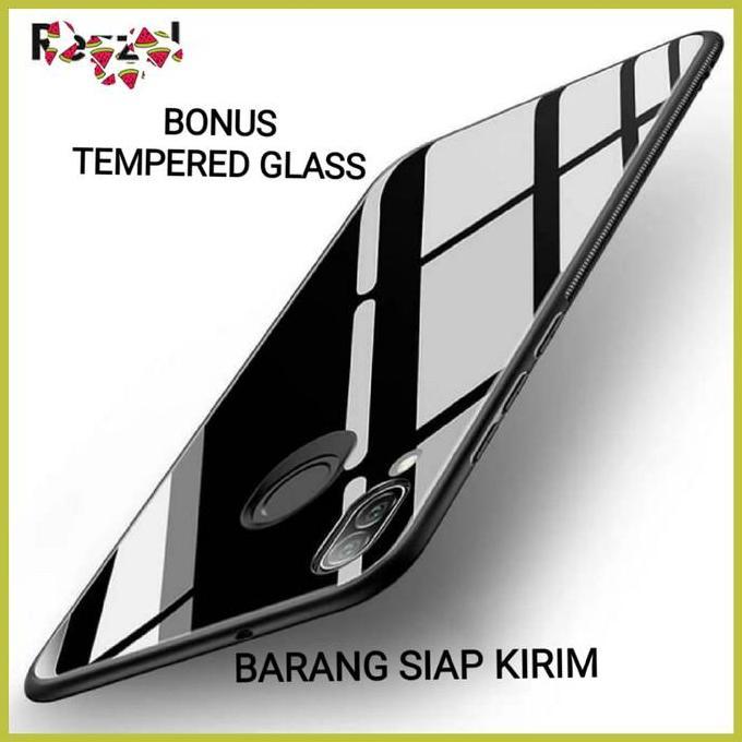 DF396>> Casing Hardcase Glass Samsung M20 Hard Back Case