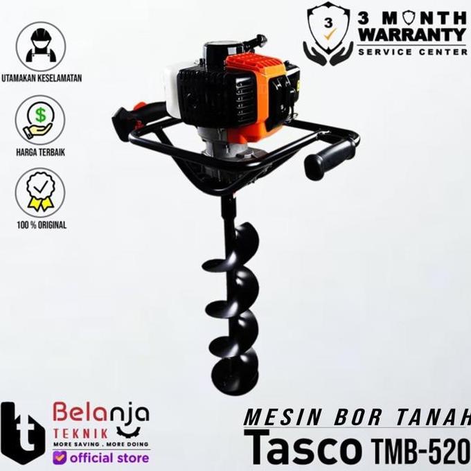 LUFTAIR- TASCO Mesin Bor Tanah TMB 520 Auger TMB520 Penggali Lobang Pohon