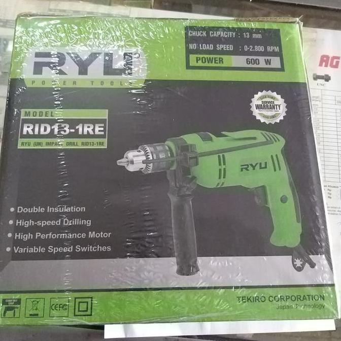 TEASEL Bor listrik 13mm Ryu / RID 13-1 RE RYU