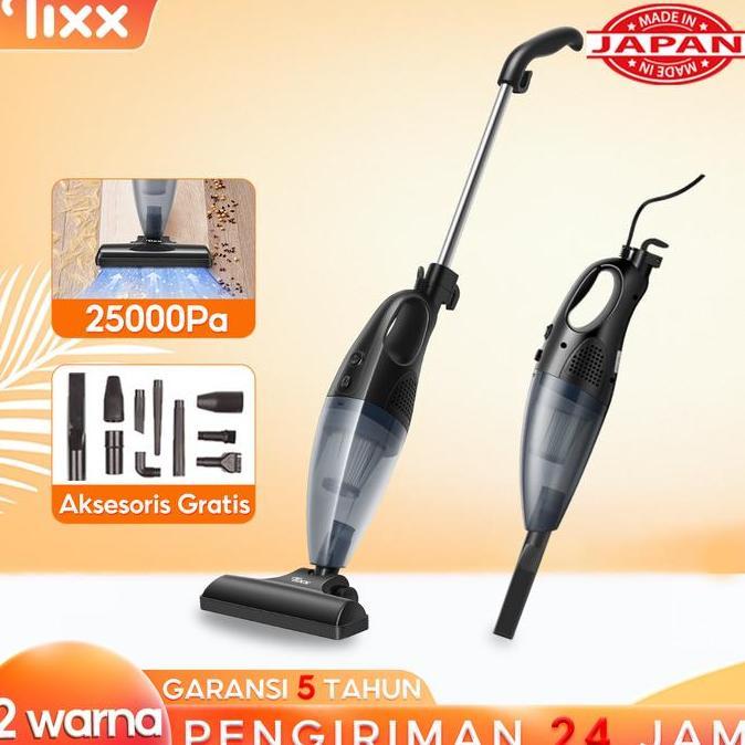 TEASEL Diskon waktu terbatasTIXX Vacuum Cleaner 25000Pa pakum Handheld 9 in 1 Silent Vacuum Cleaner 